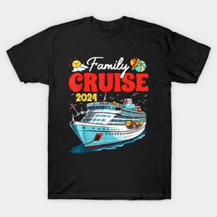 Family Cruise 2024 Making Memories Summer Matching T-Shirt